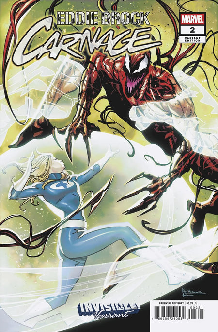 Eddie Brock: Carnage #2 Roge Antonio Invisible! Variant 03/19/25