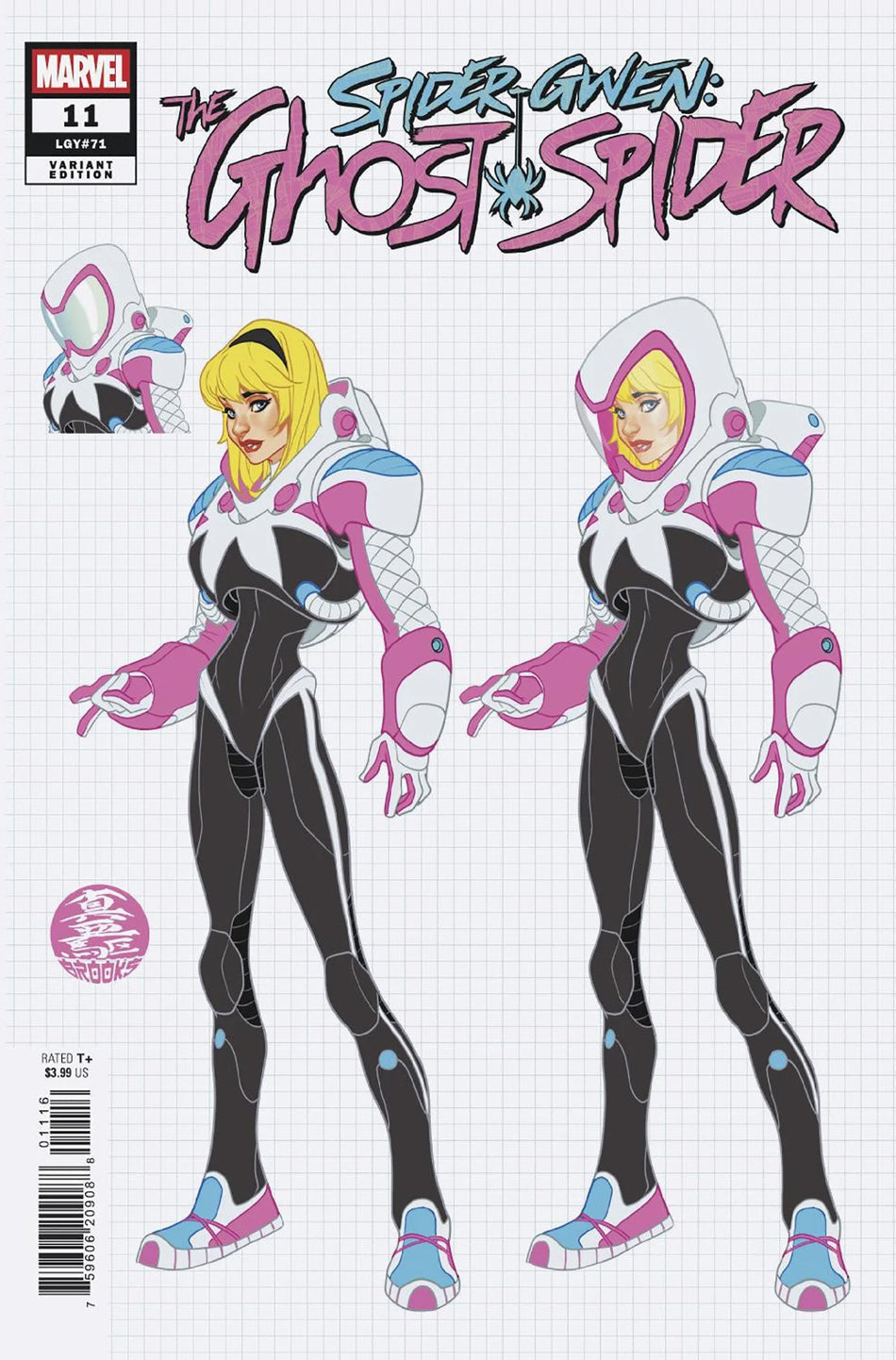 Spider-Gwen: The Ghost-Spider #11 Mark Brooks 1:10 Design Variant