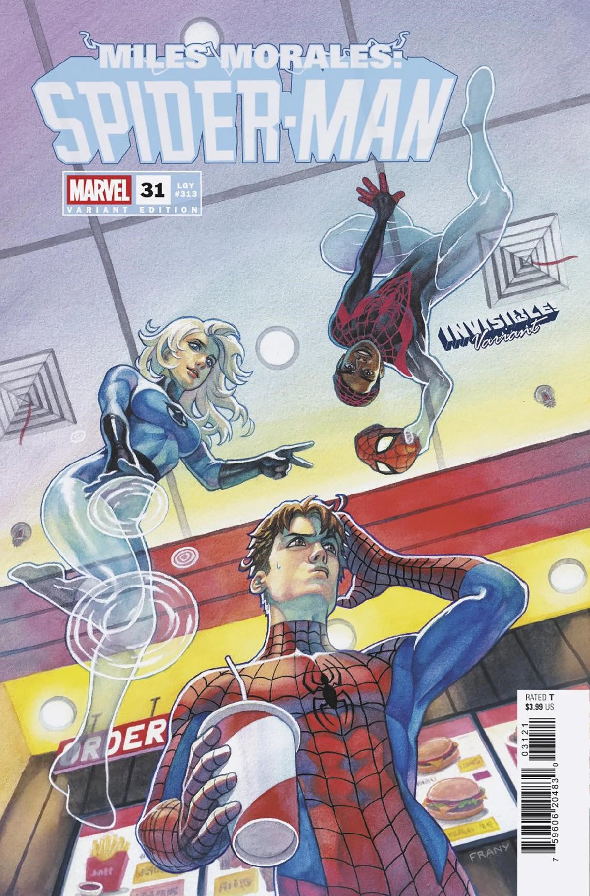 Miles Morales: Spider-Man #31 Frany Invisible! Variant [DVS] 03/19/25