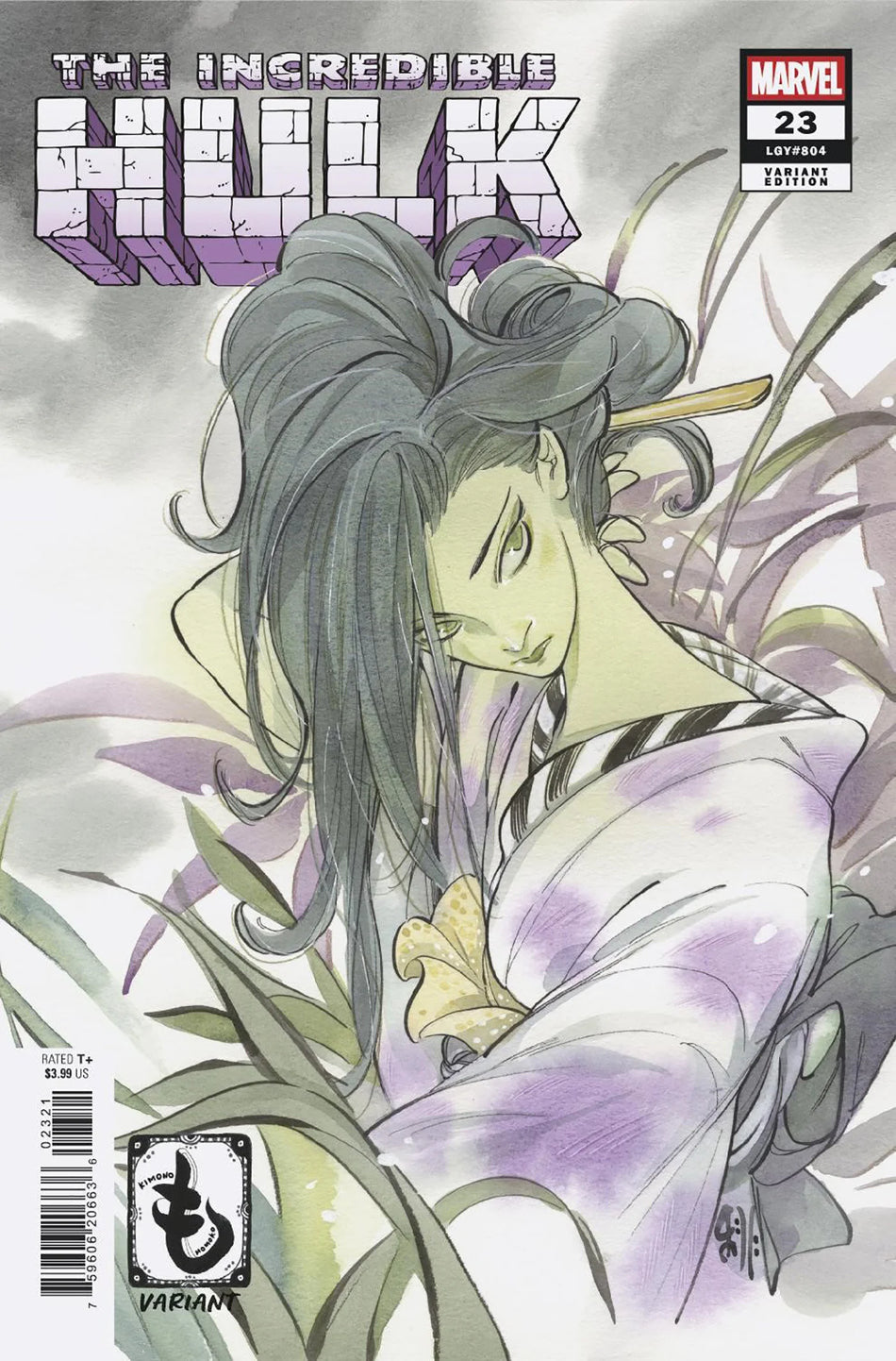 Incredible Hulk #23 Peach Momoko Kimono Variant 03/26/25