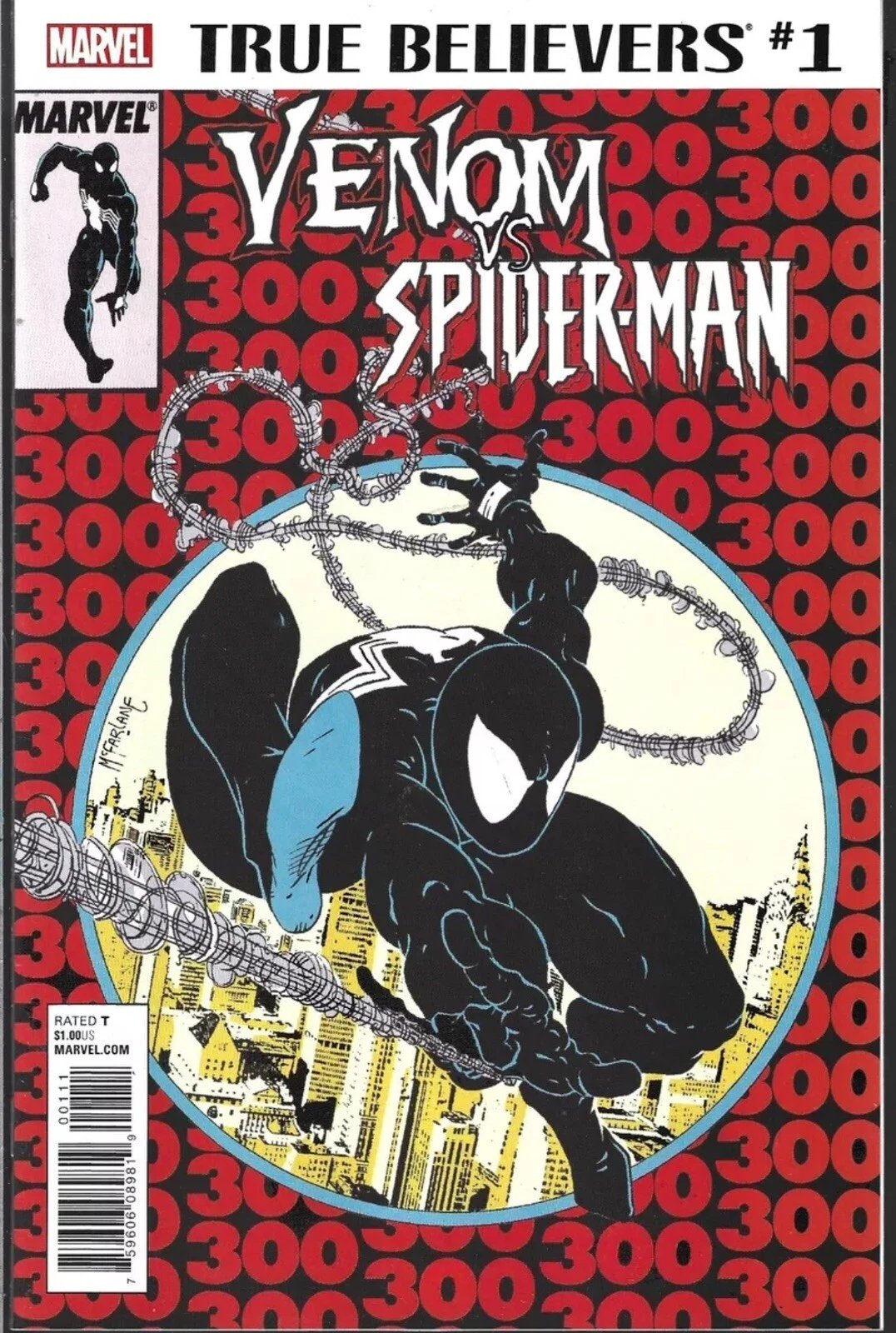 TRUE BELIEVERS VENOM VS SPIDER-MAN #1