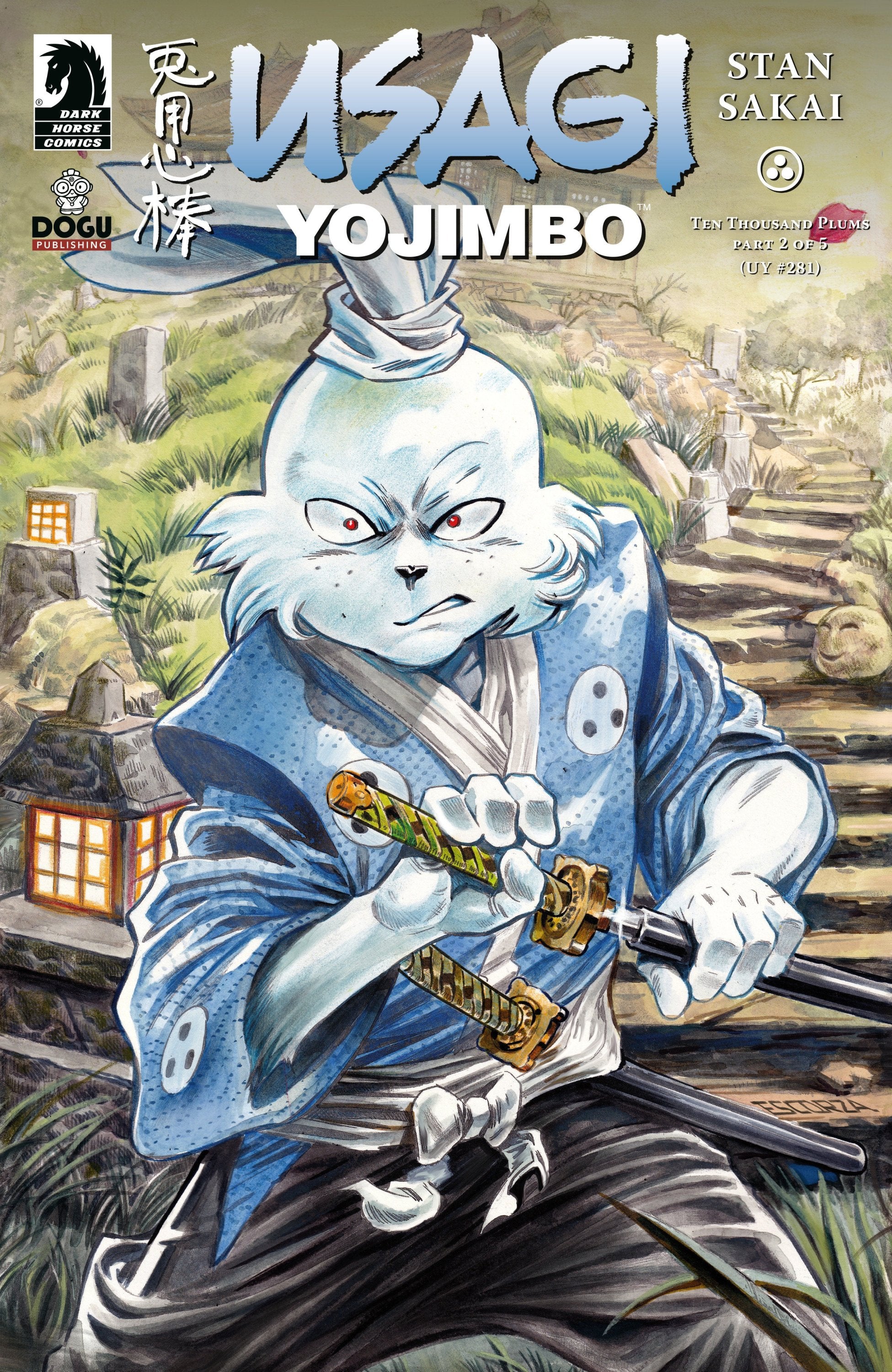 Usagi Yojimbo: Ten Thousand Plums #2 CVR B Escorza Brothers 04/16/25