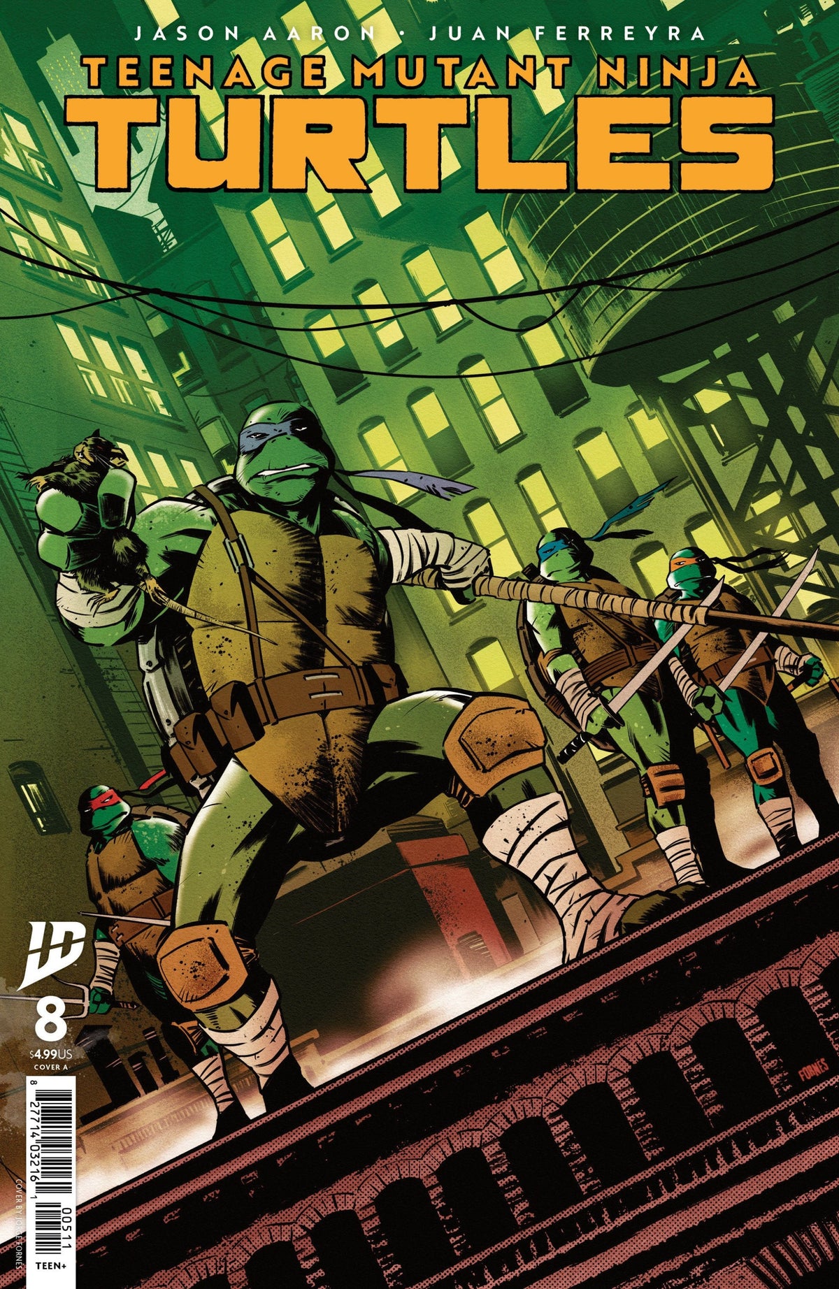Teenage Mutant Ninja Turtles #8 CVR A FornÃ©s 04/16/25