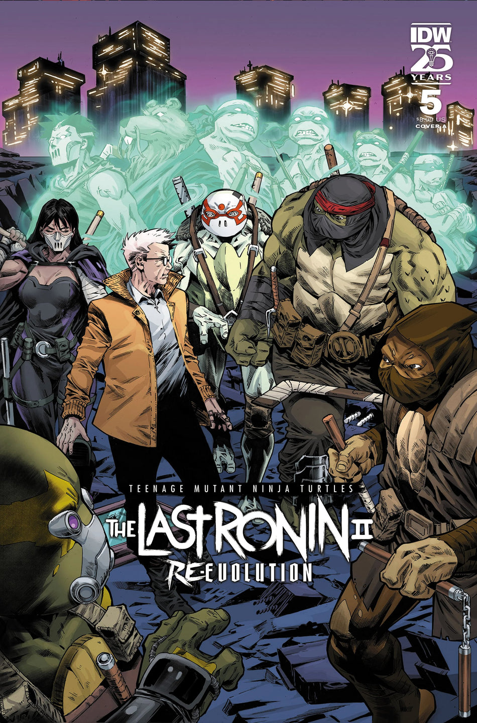 Teenage Mutant Ninja Turtles the Last Ronin II Re Evolution #5 CVR A Escorzas 04/30/25