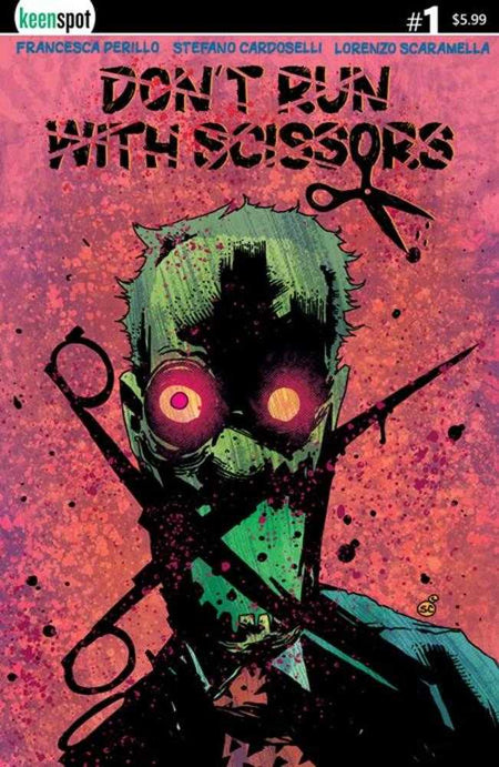 Dont Run With Scissors #1 CVR A Stefano Cardoselli Scissor Mouth 05/07/25