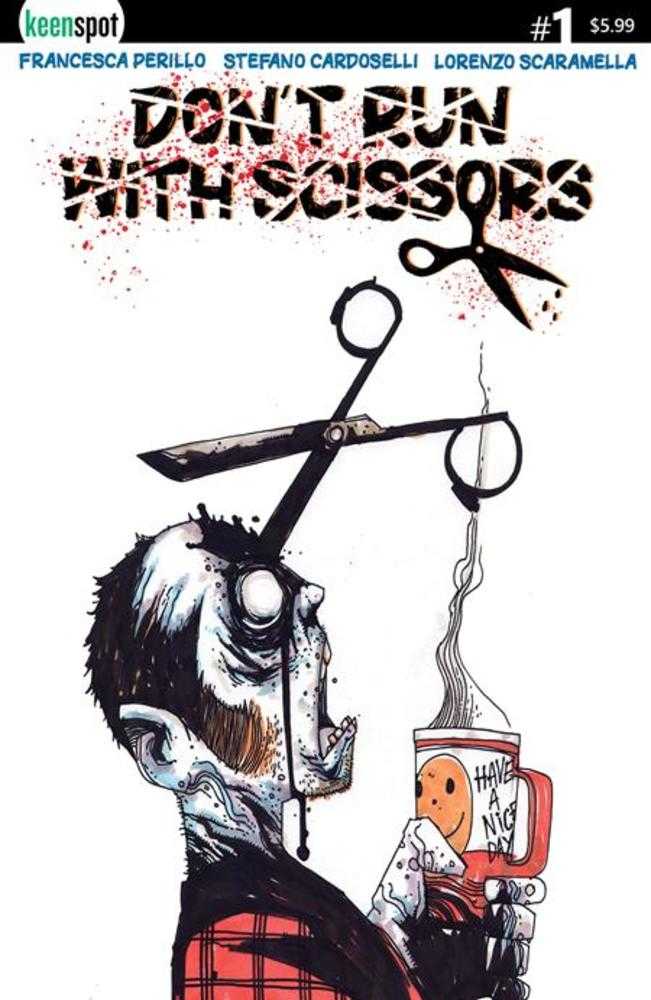 Dont Run With Scissors #1 CVR B Stefano Cardoselli Coffee Variant 05/07/25