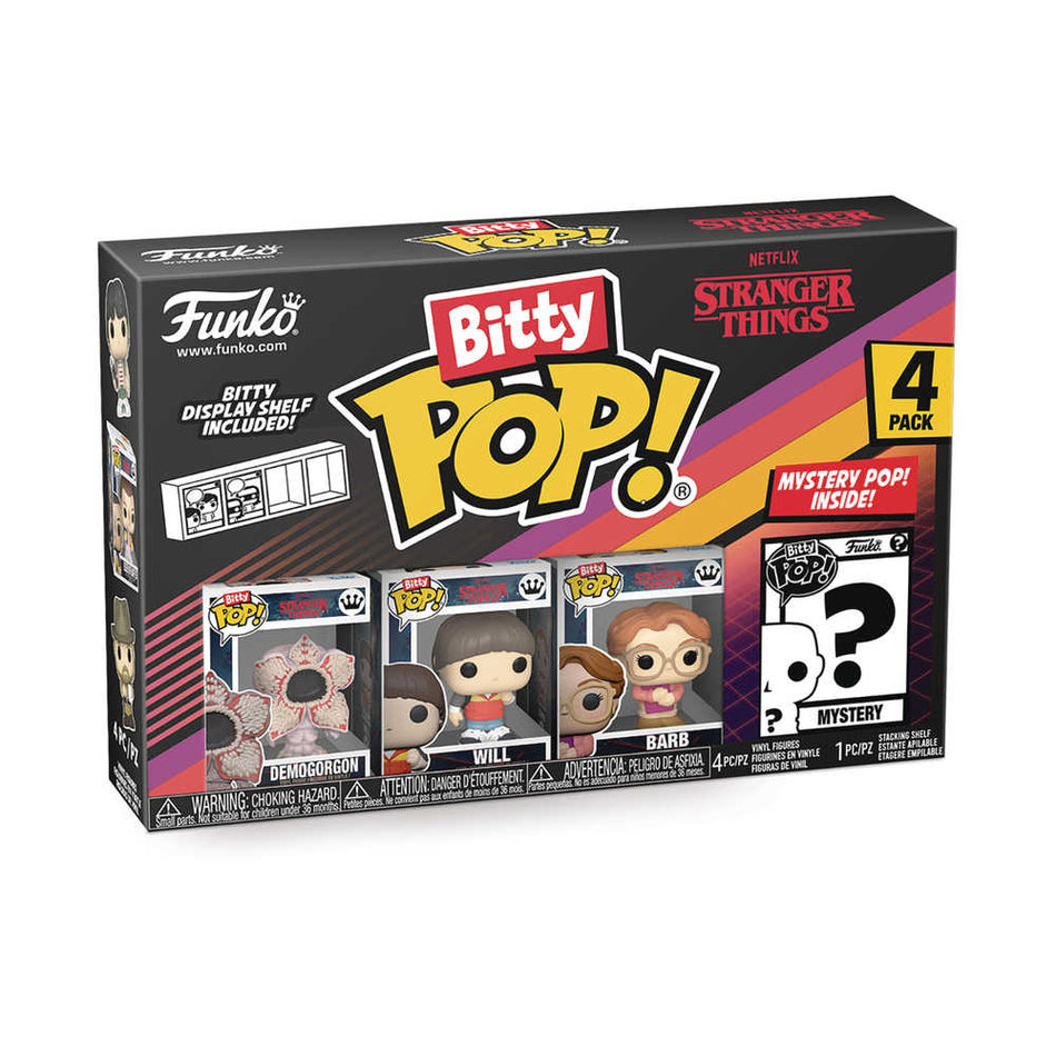 Bitty Pop Stranger Things Szn1 Demogorgon 4pk Figure