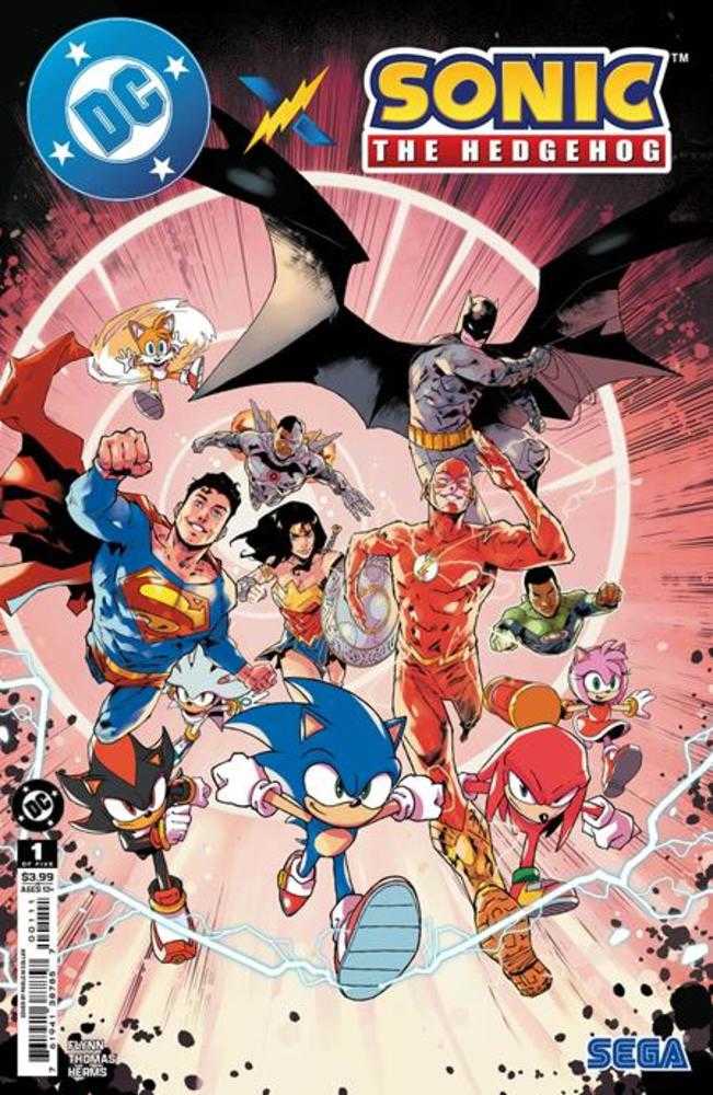 DC X Sonic the Hedgehog #1 CVR A Pablo M Collar 03/19/25 (Of 5)