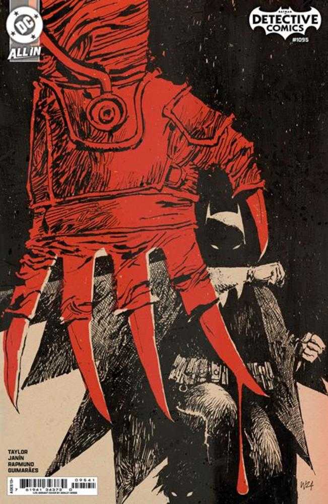 Detective Comics #1095 CVR E 1:25 Ashley Wood Card Stock Variant 03/19/25
