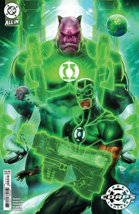 Green Lantern Corps #2 CVR B Dave Wilkins Card Stock Variant