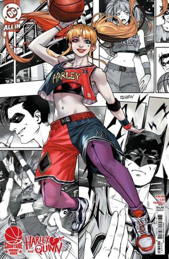 Harley Quinn #49 CVR D Derrick Chew Courtside Card Stock Variant 03/26/25