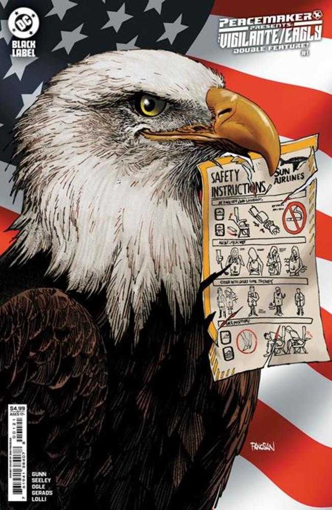 Peacemaker Presents the Vigilante Eagly Double Feature #1 CVR B Dan Panosian Card Stock Variant Mature 03/26/25 (Of 5)