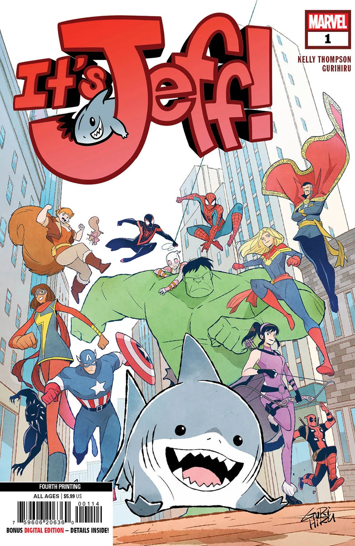 It's Jeff #1 Gurihiru 4th Printing Variant