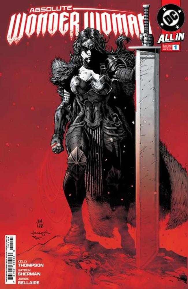 Absolute Wonder Woman #1 4th Print CVR A Jim Lee