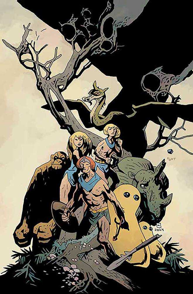 Herculoids #1 CVR ZG 1:15 FOC Variant Edition Mignola Foil Virgin