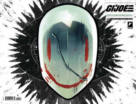 G.I. Joe #1 3RD Printing CVR D Andrea Milana & Andres Juarez Cobra Commander Mask Wraparound Variant