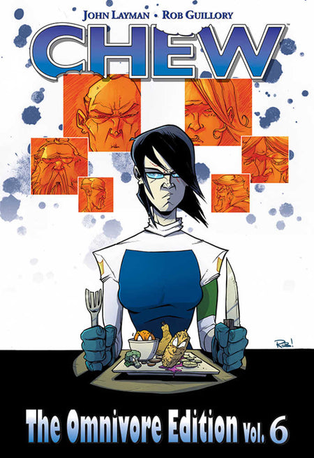 Chew Omnivore Edition Hardcover Volume 06 Sketched & Autographed Edition Rob Guillory