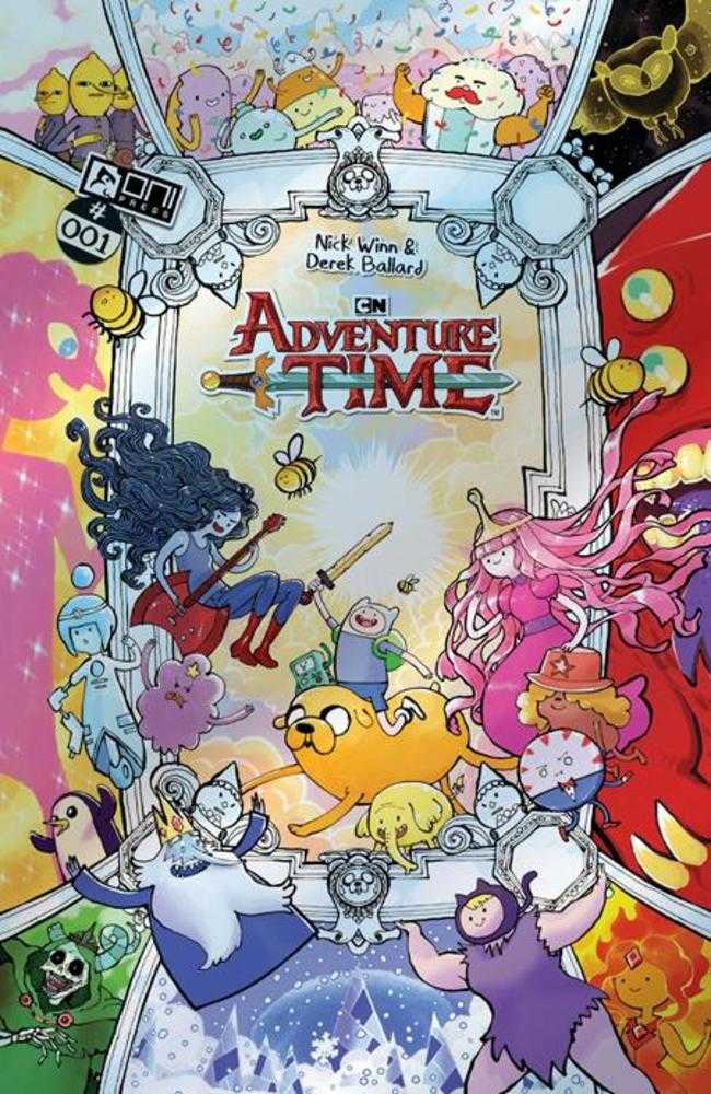 Adventure Time 2025 #1 CVR H Trung Le Nguyen Silver Foil Variant 04/09/25