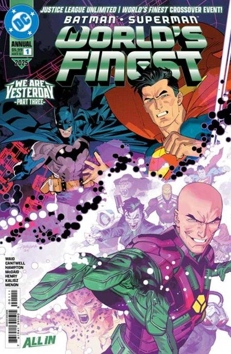 Batman Superman Worlds Finest 2025 Annual #1 One Shot CVR A Dan Mora Connecting We Are Yesterday 04/30/25