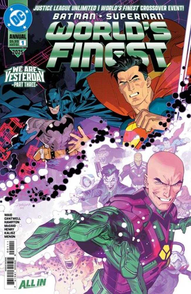 Batman Superman Worlds Finest 2025 Annual #1 One Shot CVR A Dan Mora Connecting We Are Yesterday 04/30/25