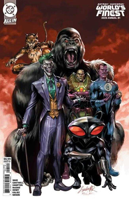 Batman Superman Worlds Finest 2025 Annual #1 One Shot CVR C Salvador Larroca Card Stock Variant We Are Yesterday 04/30/25