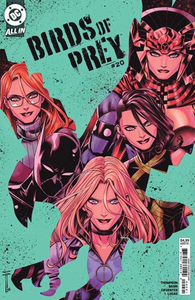 Birds of Prey #20 CVR B Serg Acuna Card Stock Variant