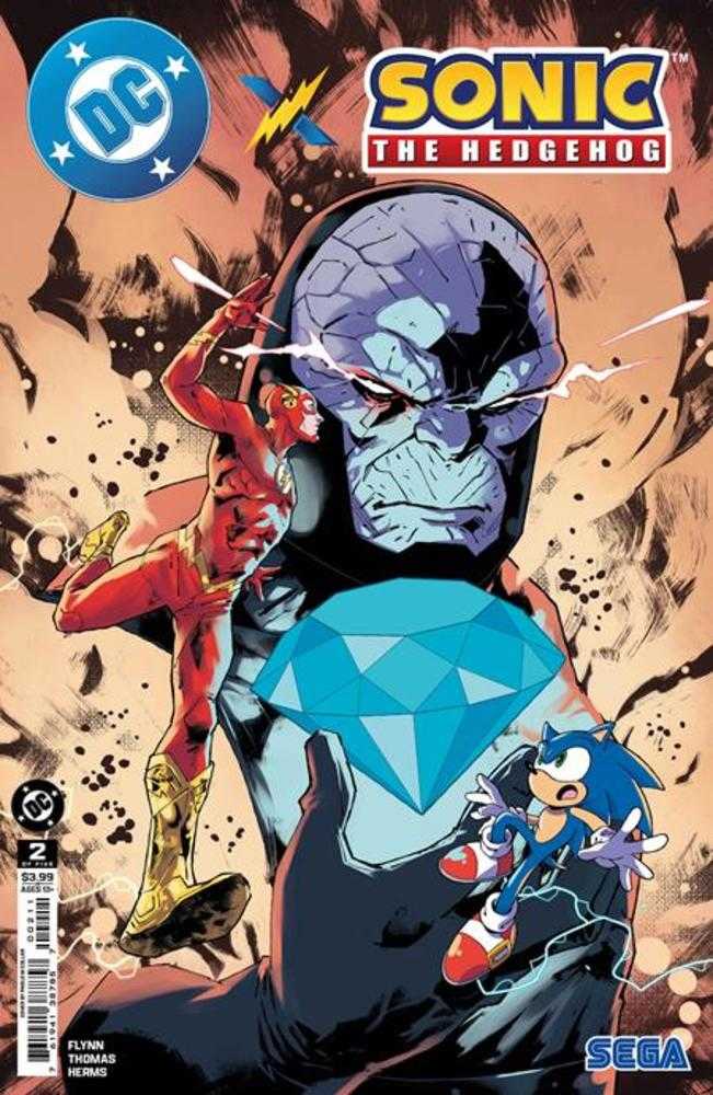 DC X Sonic the Hedgehog #2 CVR A Pablo M Collar 04/16/25 (Of 5)