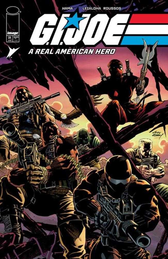 G.I. Joe A Real American Hero Silent Missions Edition #21 CVR B Andy Kubert & Laura Martin Variant