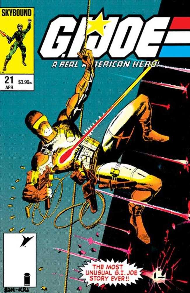 G.I. Joe A Real American Hero Silent Missions Edition #21 CVR D 1:25 Edition Hannigan & Klaus Janson Foil Variant