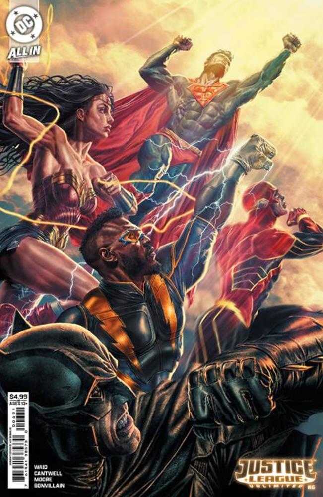 Justice League Unlimited #6 CVR B Lee Bermejo Card Stock Variant We Are Yesterday 04/23/25