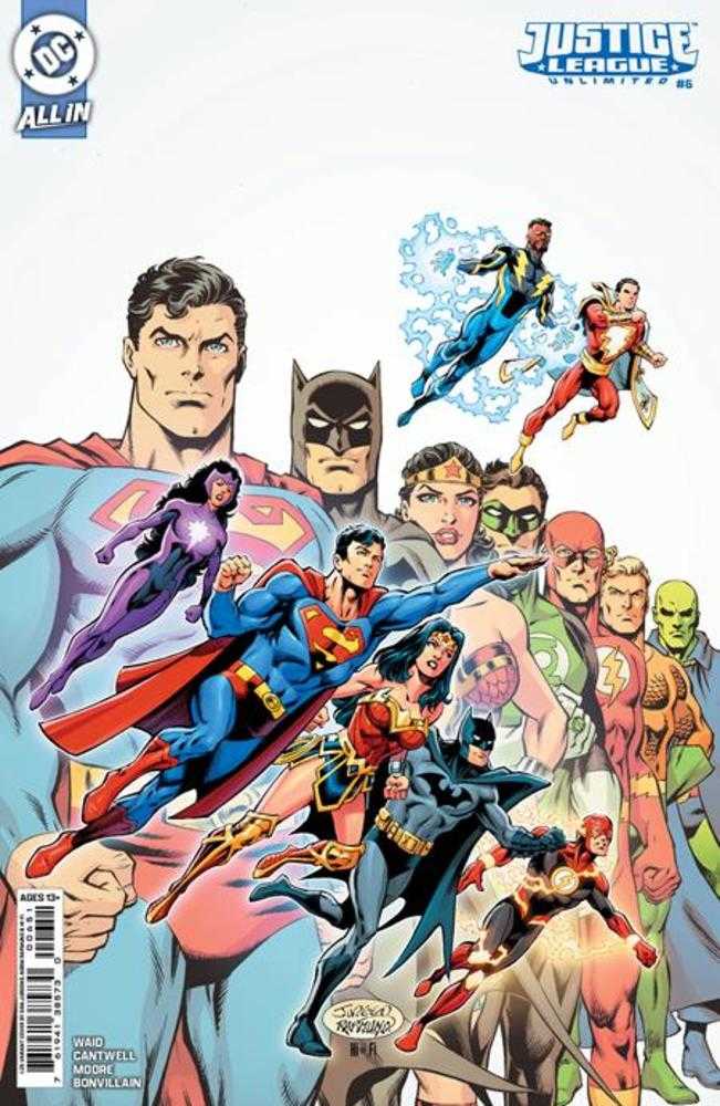 Justice League Unlimited #6 CVR E 1:25 Dan Jurgens Card Stock Variant We Are Yesterday 04/23/25