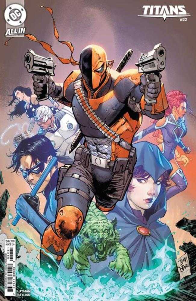 Titans #22 CVR B Tony S Daniel Card Stock Variant 04/16/25