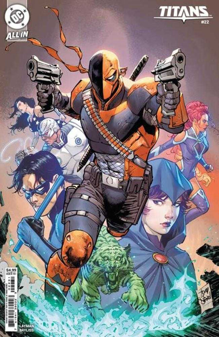 Titans #22 CVR B Tony S Daniel Card Stock Variant 04/16/25