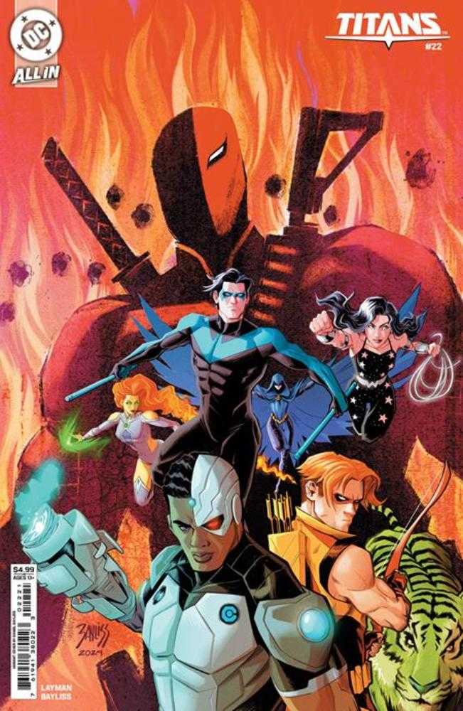 Titans #22 CVR C Daniel Bayliss Card Stock Variant 04/16/25