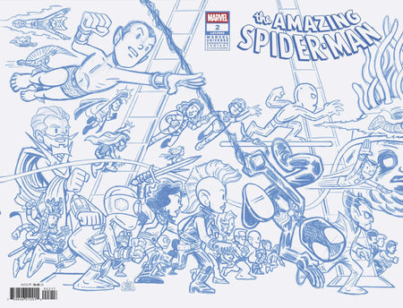 Amazing Spider-Man #2 1:50 Variant Edition Connect Line Sketch Variant L 04/23/25