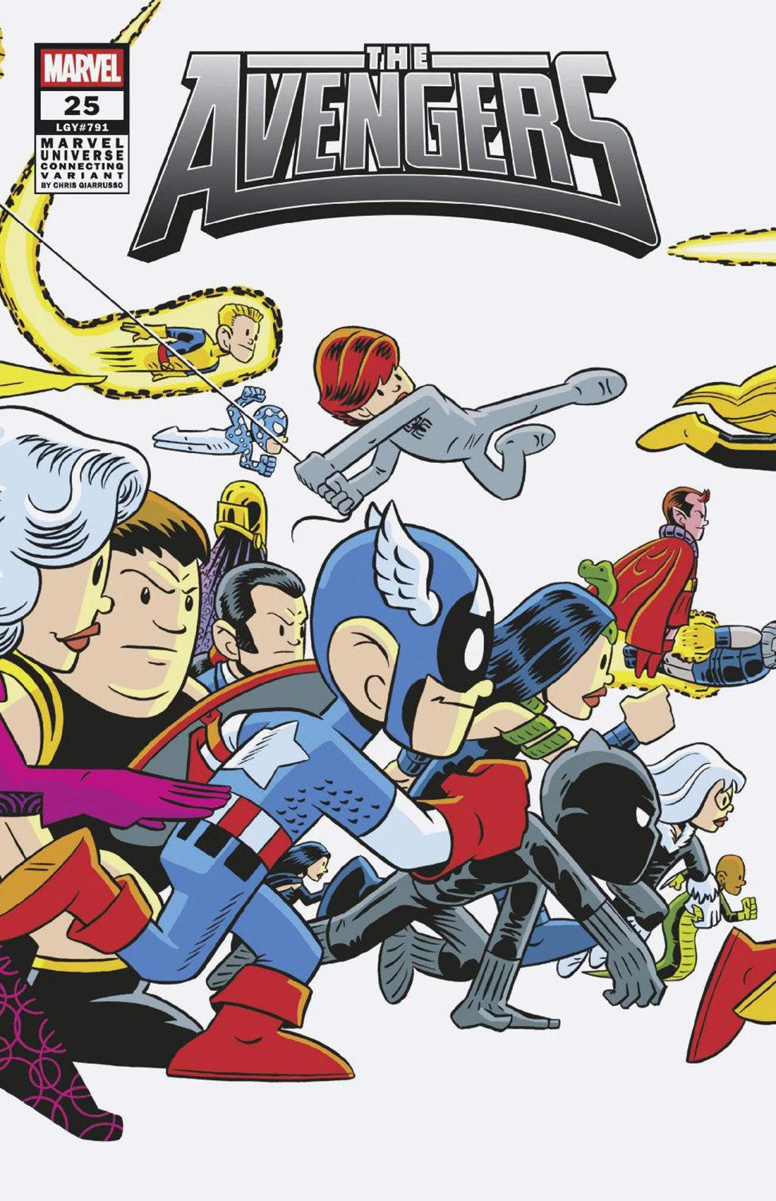 Avengers #25 Chris Giarrusso Marvel Universe Connect Variant B 04/23/25