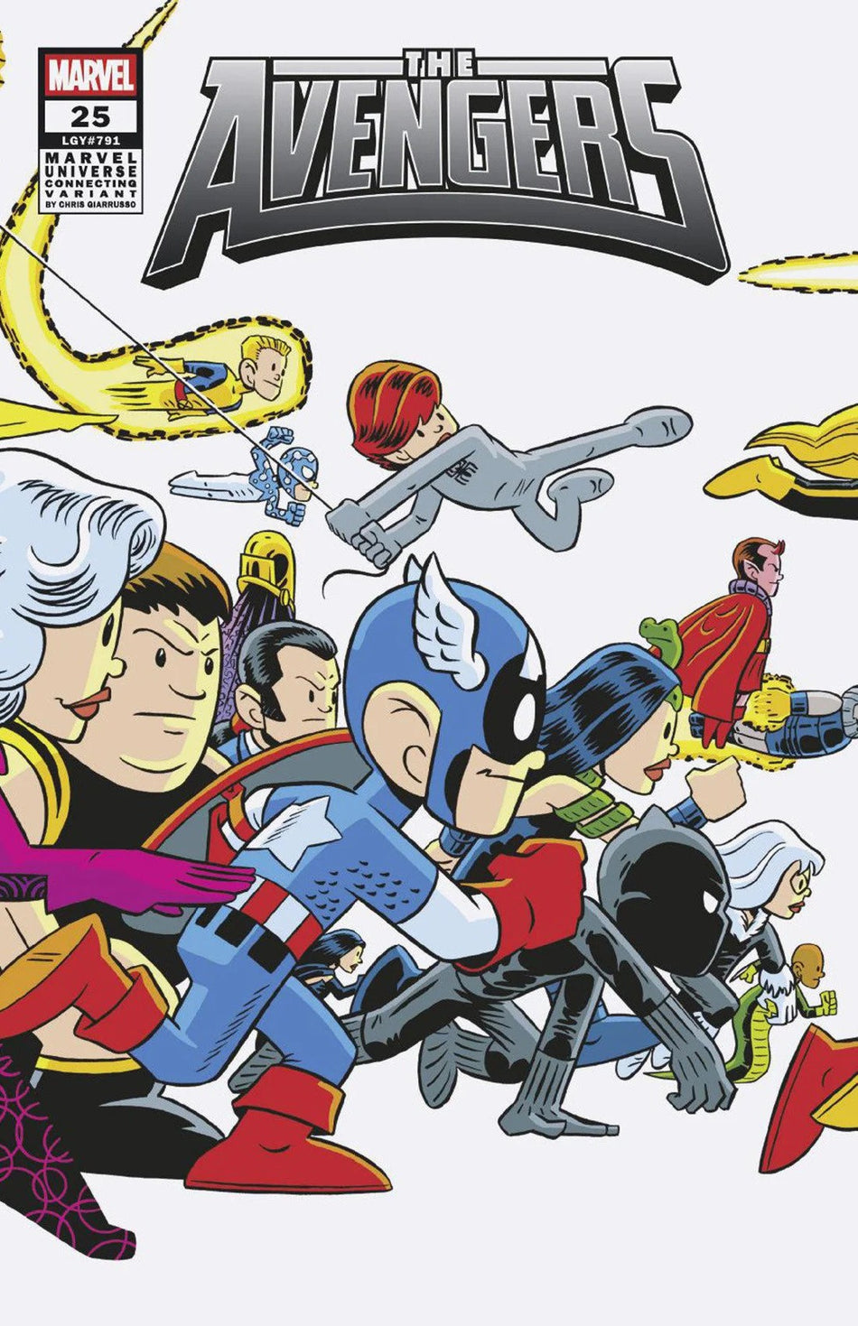 Avengers #25 Chris Giarrusso Marvel Universe Connect Variant B 04/23/25