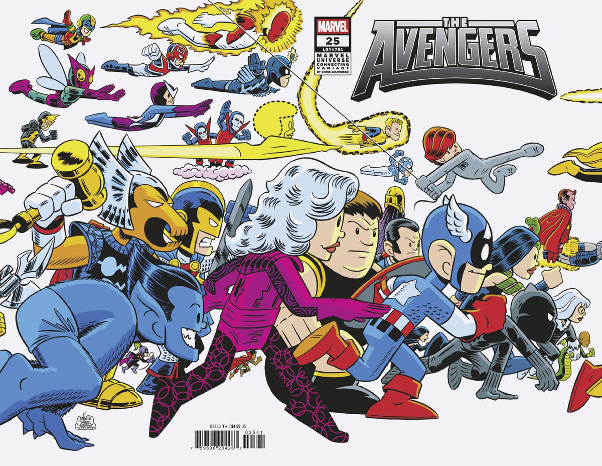Avengers #25 Chris Giarrusso Marvel Universe Connect Variant B 04/23/25