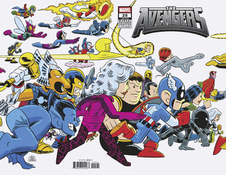 Avengers #25 Chris Giarrusso Marvel Universe Connect Variant B 04/23/25