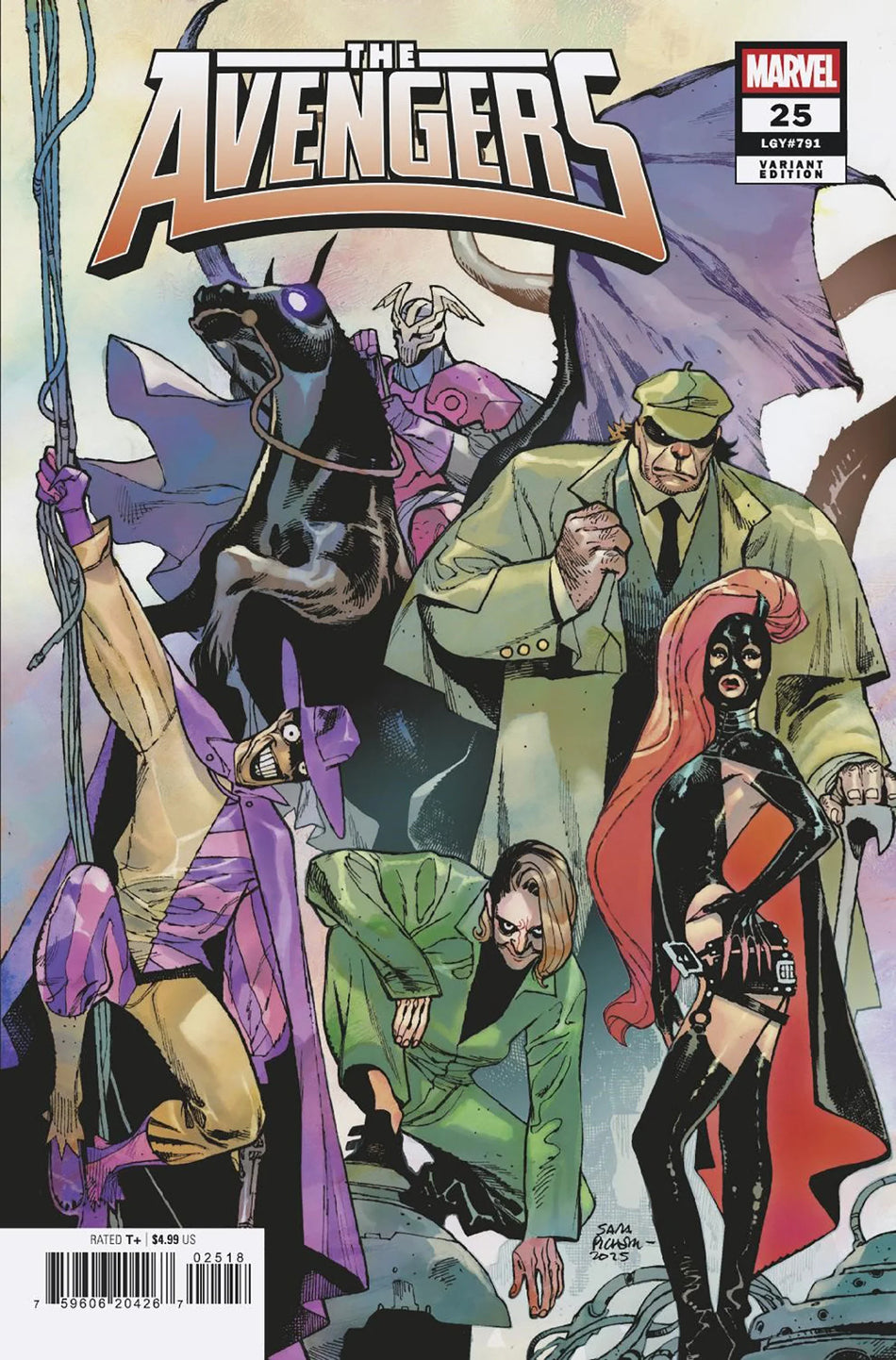 Avengers #25 1:25 Variant Edition Sara Pichelli Variant 04/23/25