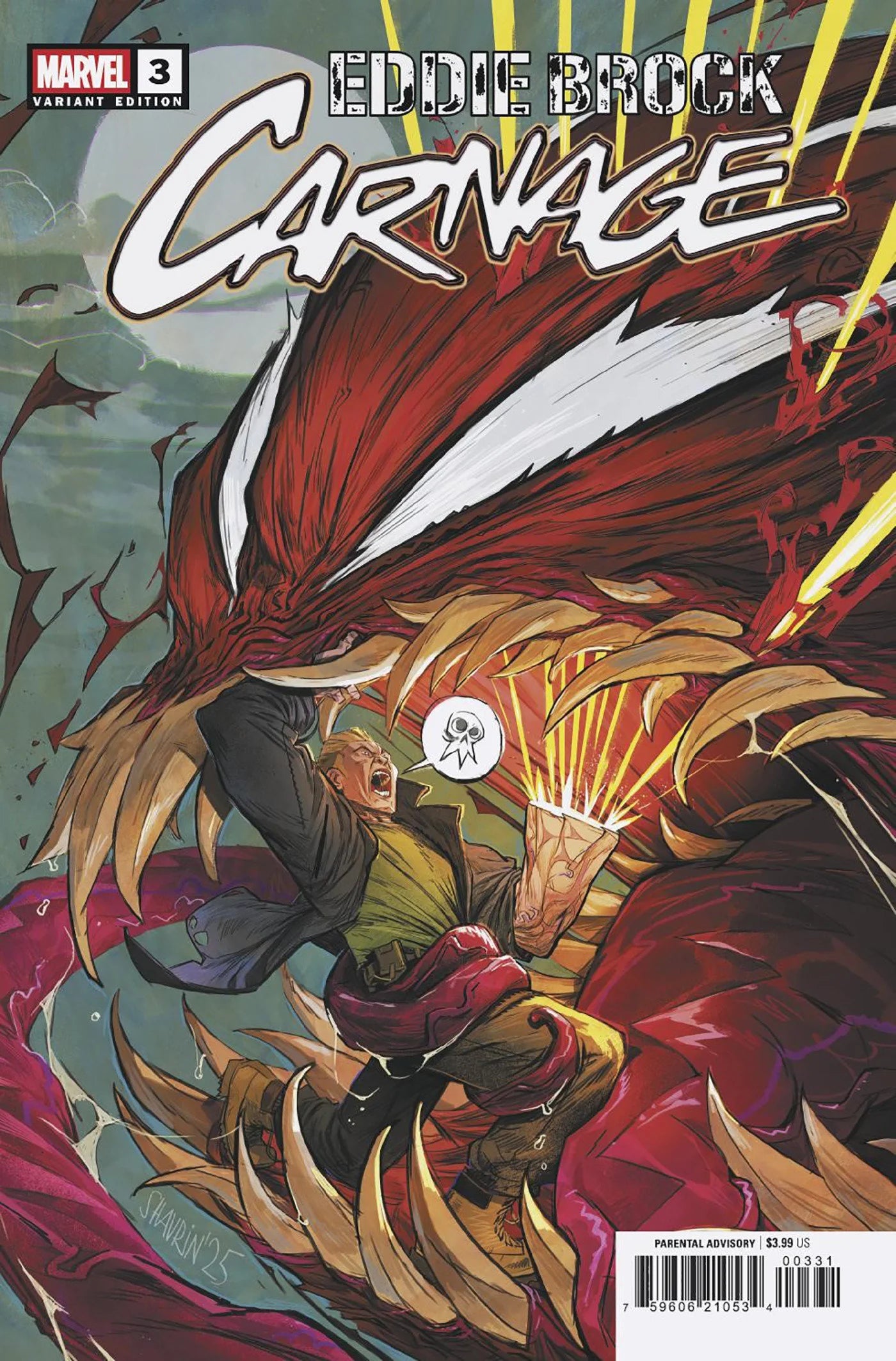 Eddie Brock Carnage #3 Ivan Shavrin Variant 04/23/25