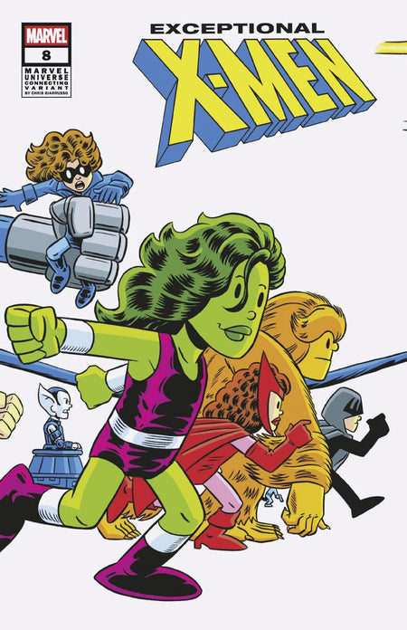 Exceptional X-Men #8 Chris Giarrusso Marvel Universe Connecting Wrap Variant K 04/16/25