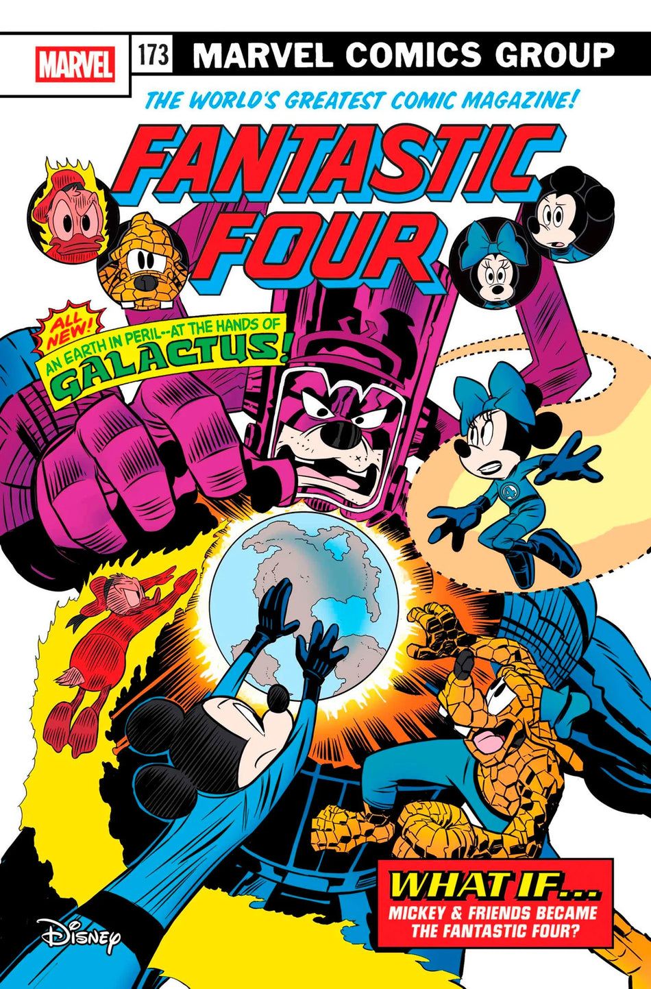 Fantastic Four #31 Sciarrone Disney What If FF Homage Variant 04/30/25