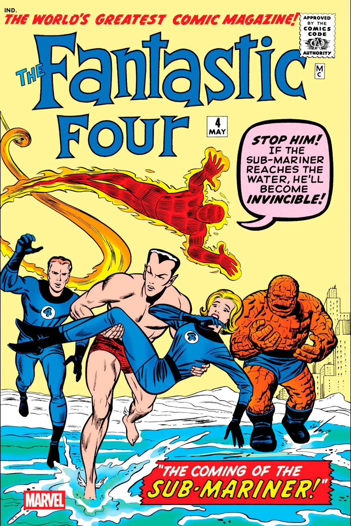 Fantastic Four #4 Facsimile Edition 04/16/25