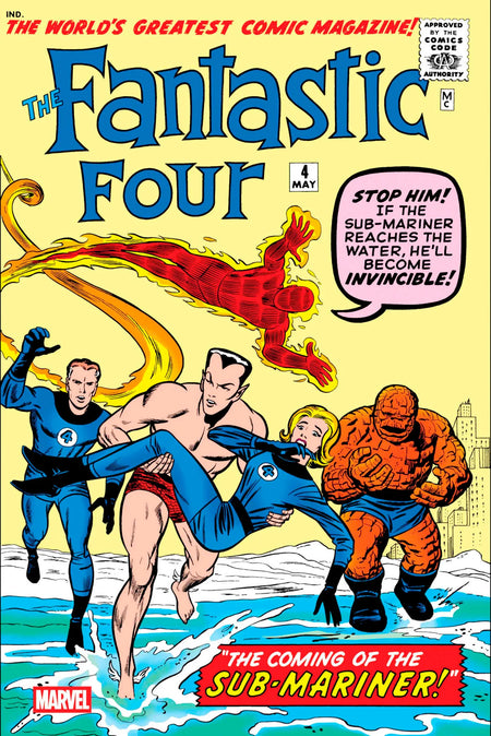 Fantastic Four #4 Facsimile Edition 04/16/25