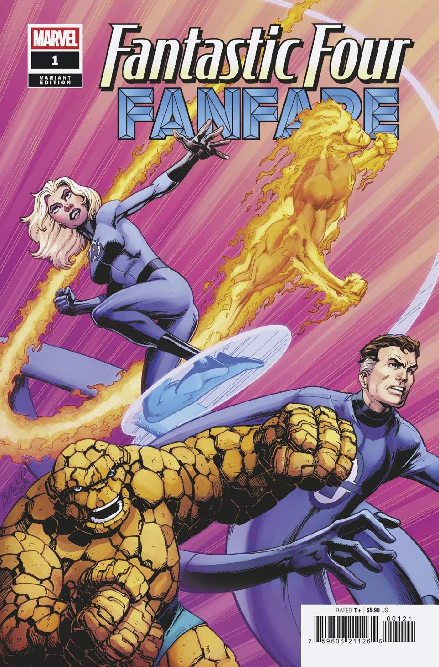 Fantastic Four Fanfare #1 Mark Bagley Variant 05/07/25