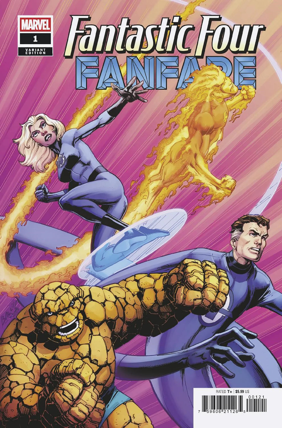 Fantastic Four Fanfare #1 Mark Bagley Variant 05/07/25