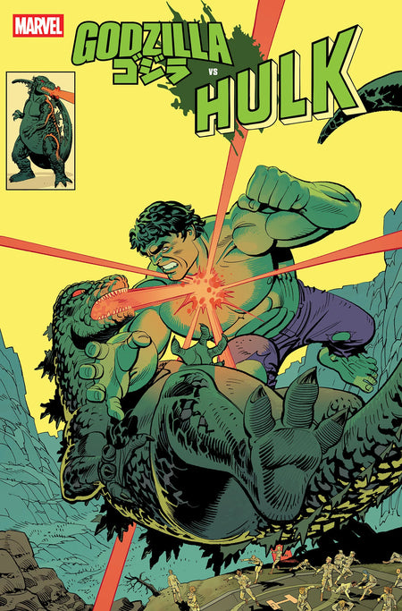 Godzilla vs. Hulk #1 Leonardo Romero Godzilla King of the Monsters Homage Variant 04/16/25