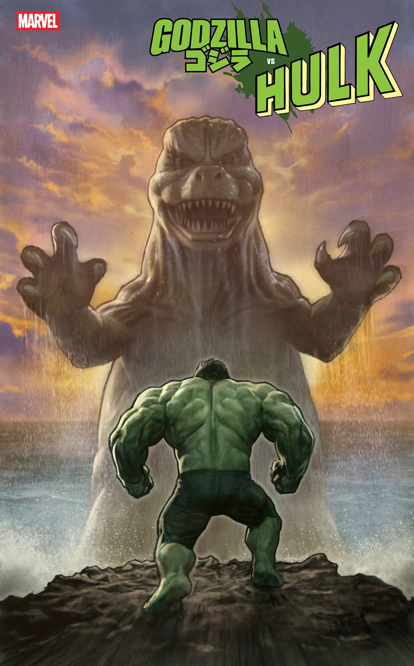 Godzilla vs. Hulk #1 Stonehouse Variant 04/16/25