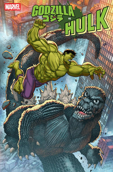 Godzilla vs. Hulk #1 Paco Diaz Variant 04/16/25